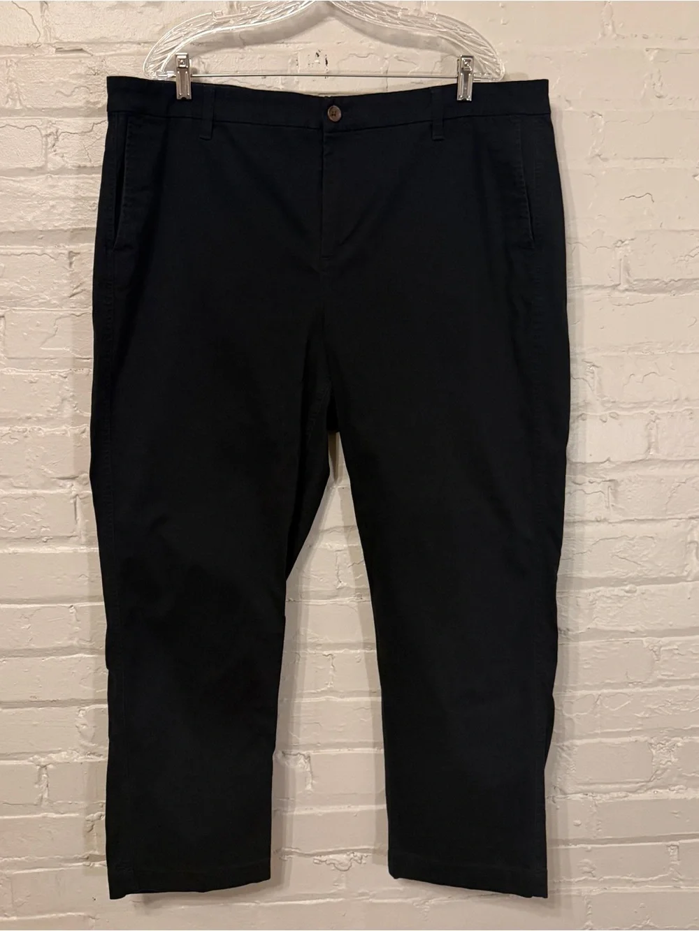 J. Crew Girlfriend High Rise Chino Pants 18 Black